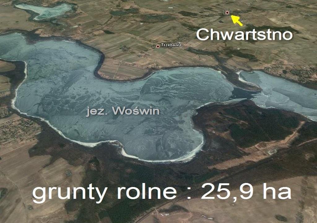 SZCZECIN - 90 km (Chwarstno) 25,9 ha ! - TANIO ! — zdjęcie 1