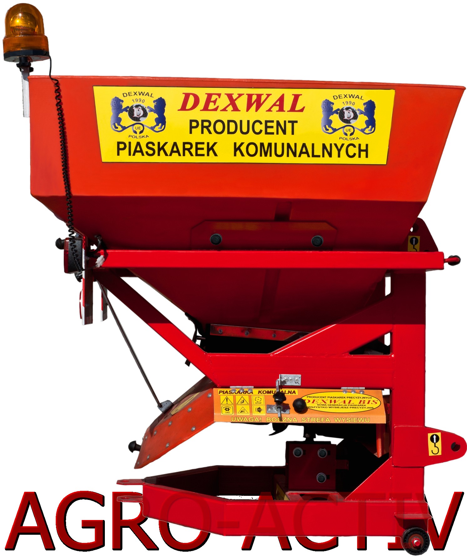 Piaskarka Komunalno Drogowa Zawieszana 850 L / 1200 KG — zdjęcie 7