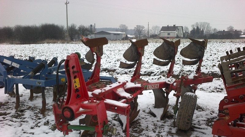 Pługi obrotowe IBIS 3+1 mało używane — zdjęcie 1