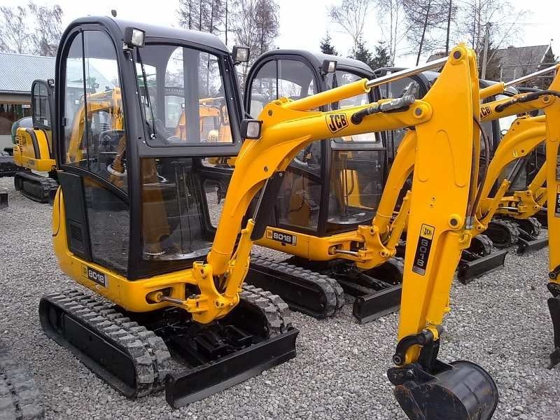 Mini koparka JCB 8018 - 2007 rok — zdjęcie 1