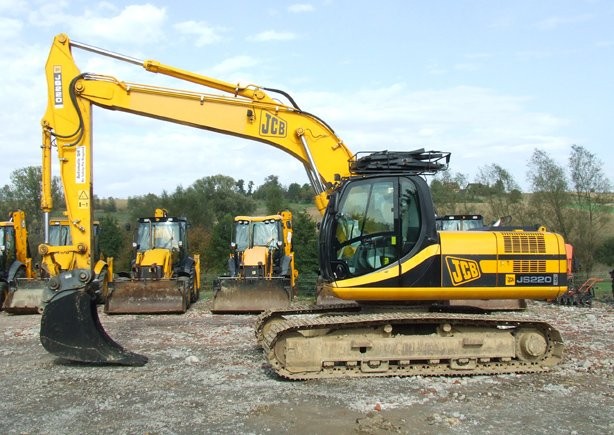 Koparka gąsienicowa JCB JS220LC,, — zdjęcie 1