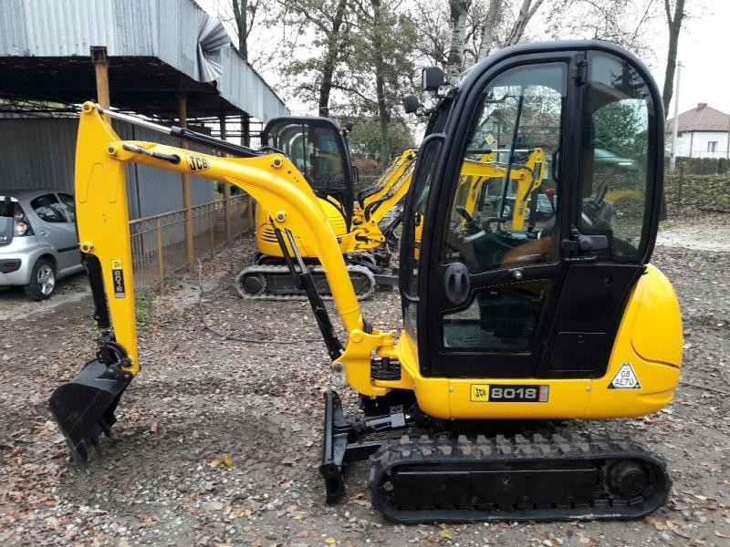Minikoparka JCB 8018 2011 rok — zdjęcie 1
