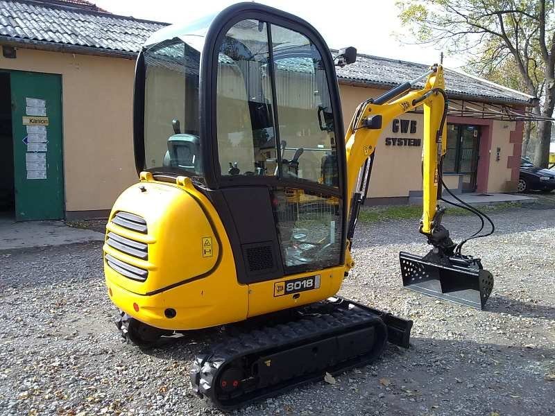 JCB 8018 - 2009 rok - minikoparka — zdjęcie 3