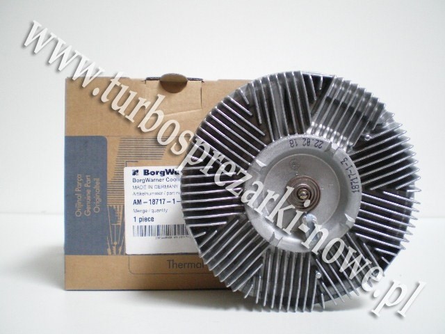 Wiskoza / sprzęgło wiskotyczne BorgWarner KKK     18717-1 /  04253785E