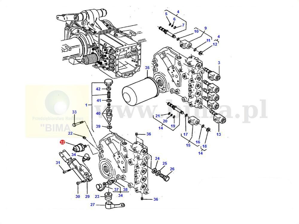 Czujnik ciśnienia oleju MF Massey Ferguson 3090,3095 — zdjęcie 3
