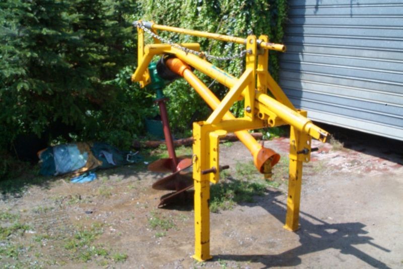 Świder Ziemny U-900 wiertnica WOM średnica 45cm — zdjęcie 2