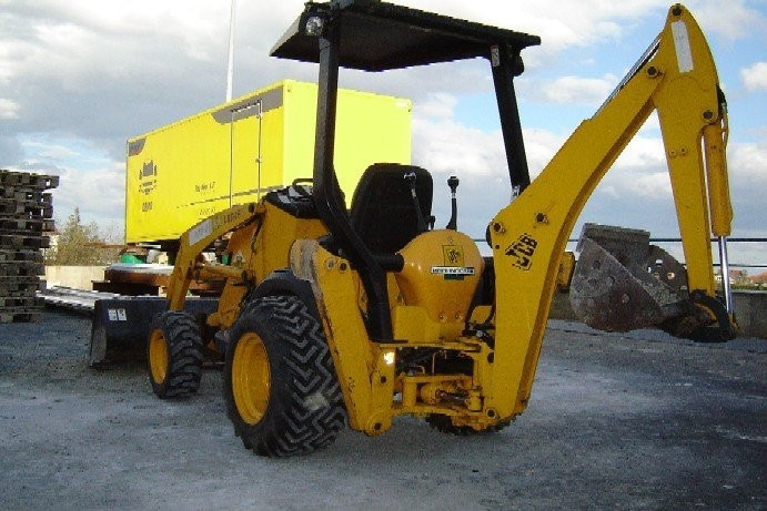 JCB Mini CX mini koparkoładowarka. STAN IDEALNY — zdjęcie 2
