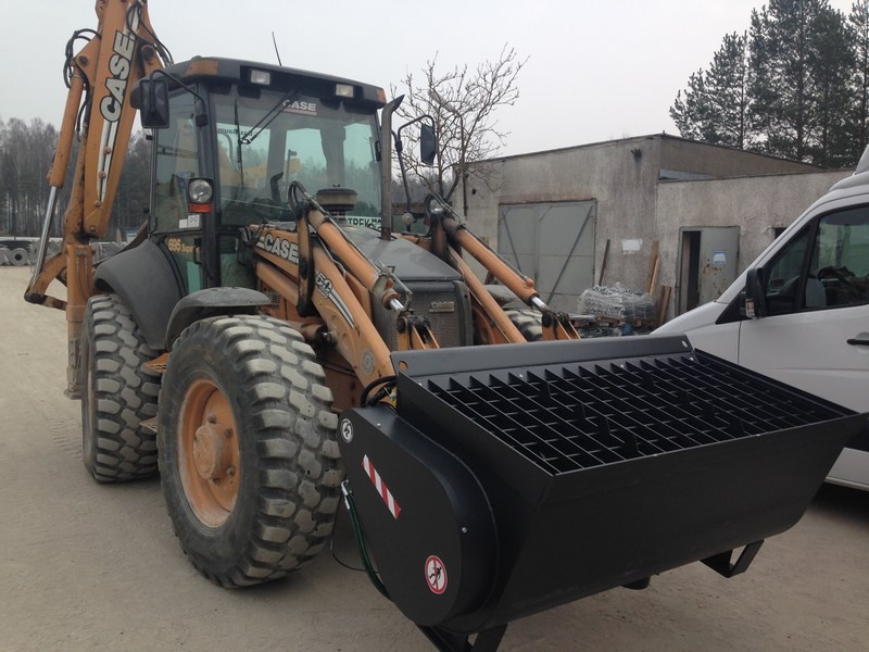 Mieszalnik do betonu do koparko-ładowarki CAT, JCB, KOMATSU, VOLVO — zdjęcie 3