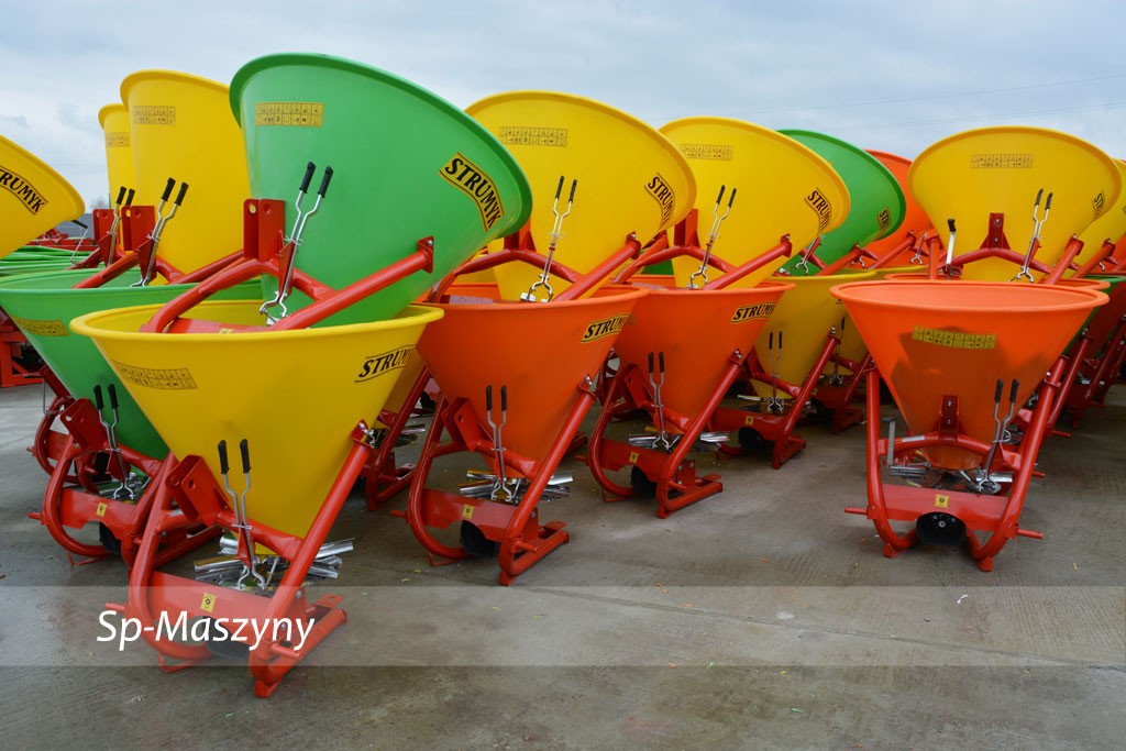 Rozsiewacz do nawozów Lejek 300 - 500 litrów 6-łopatek Transport  — zdjęcie 1