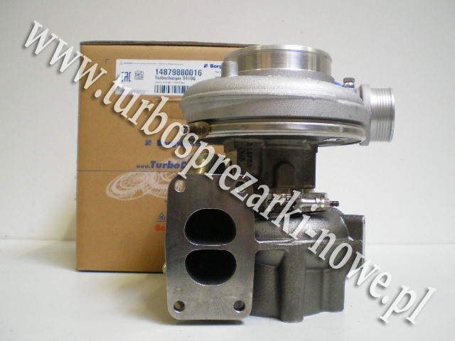 Mercedes-Benz - Turbosprężarka BorgWarner KKK 12.8 14879880016 /  1487