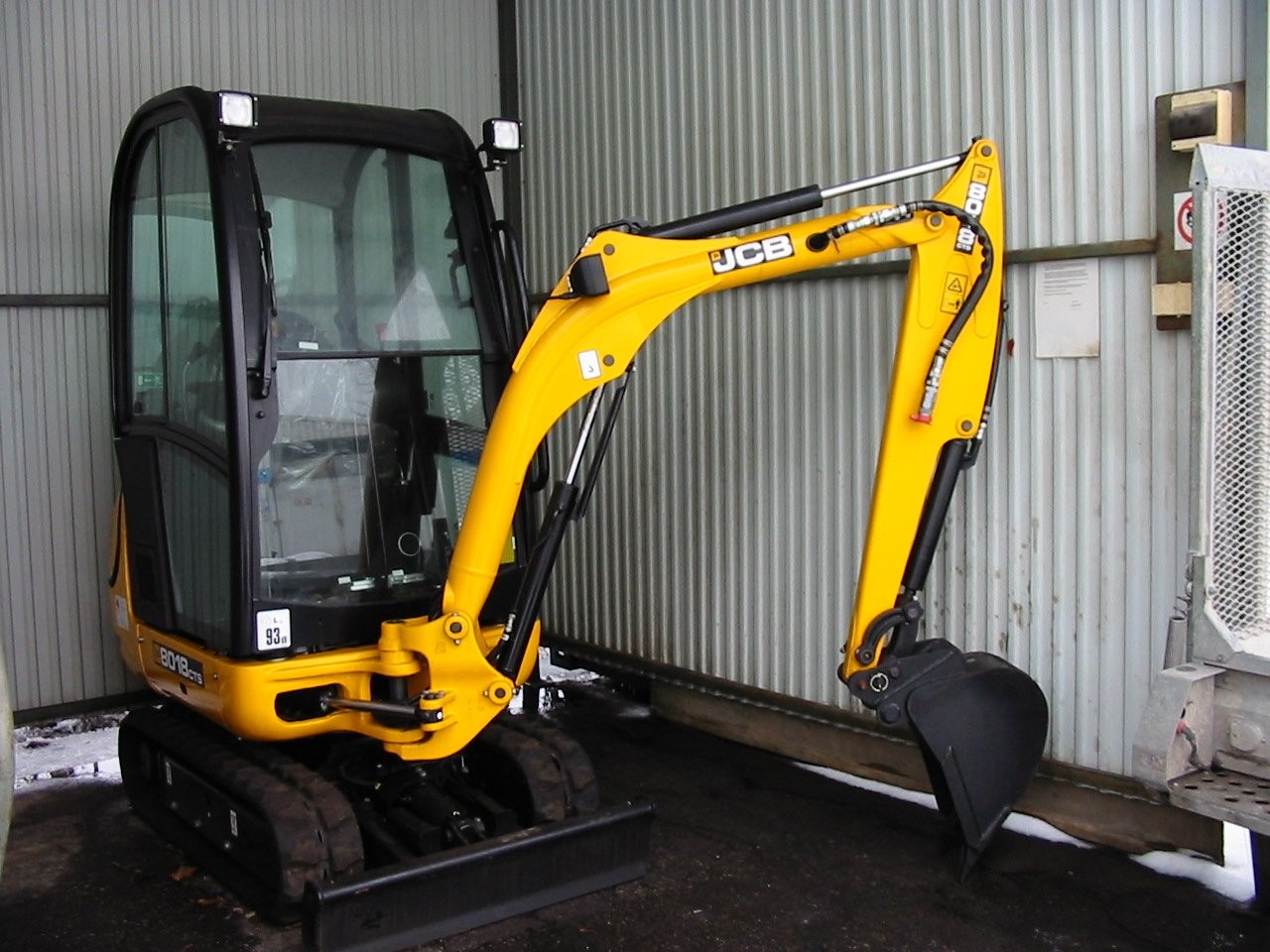 Minikoparka JCB 8018CTS NOWA