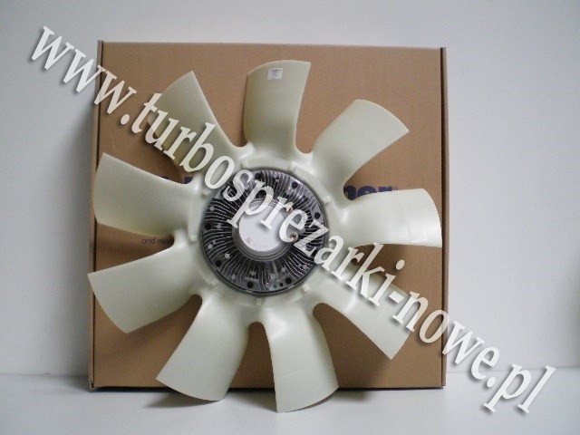 Nowy komplet wiskoza + sprzęgło + wentylator BorgWarner KKK     020005