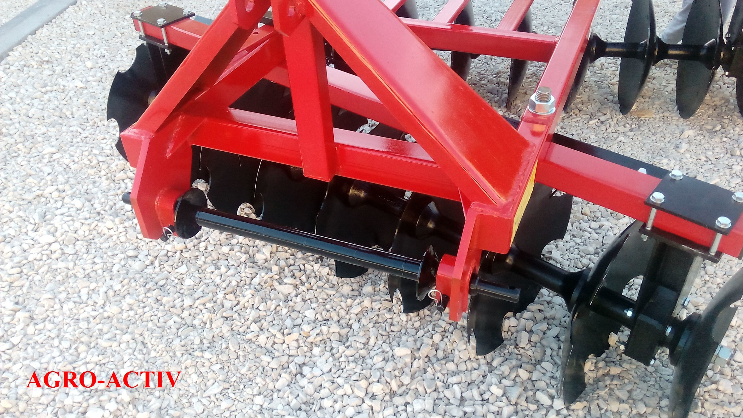 Brona Talerzowa Zawieszana Dwuwalcowa V2/18 talerzy 2m STRUMYK AGRO-AC — zdjęcie 7