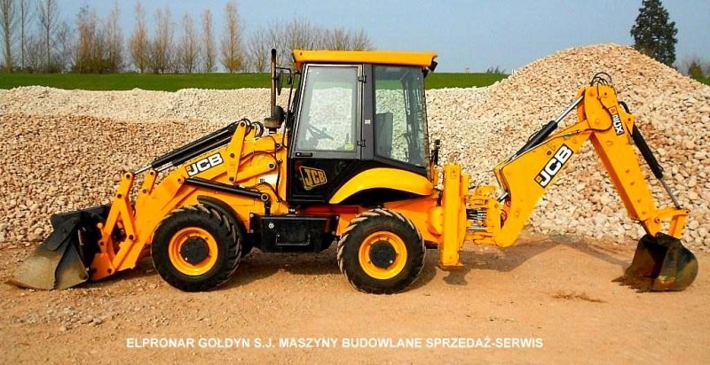 JCB 2CX SM - koparko ładowarka z 2011 roku
