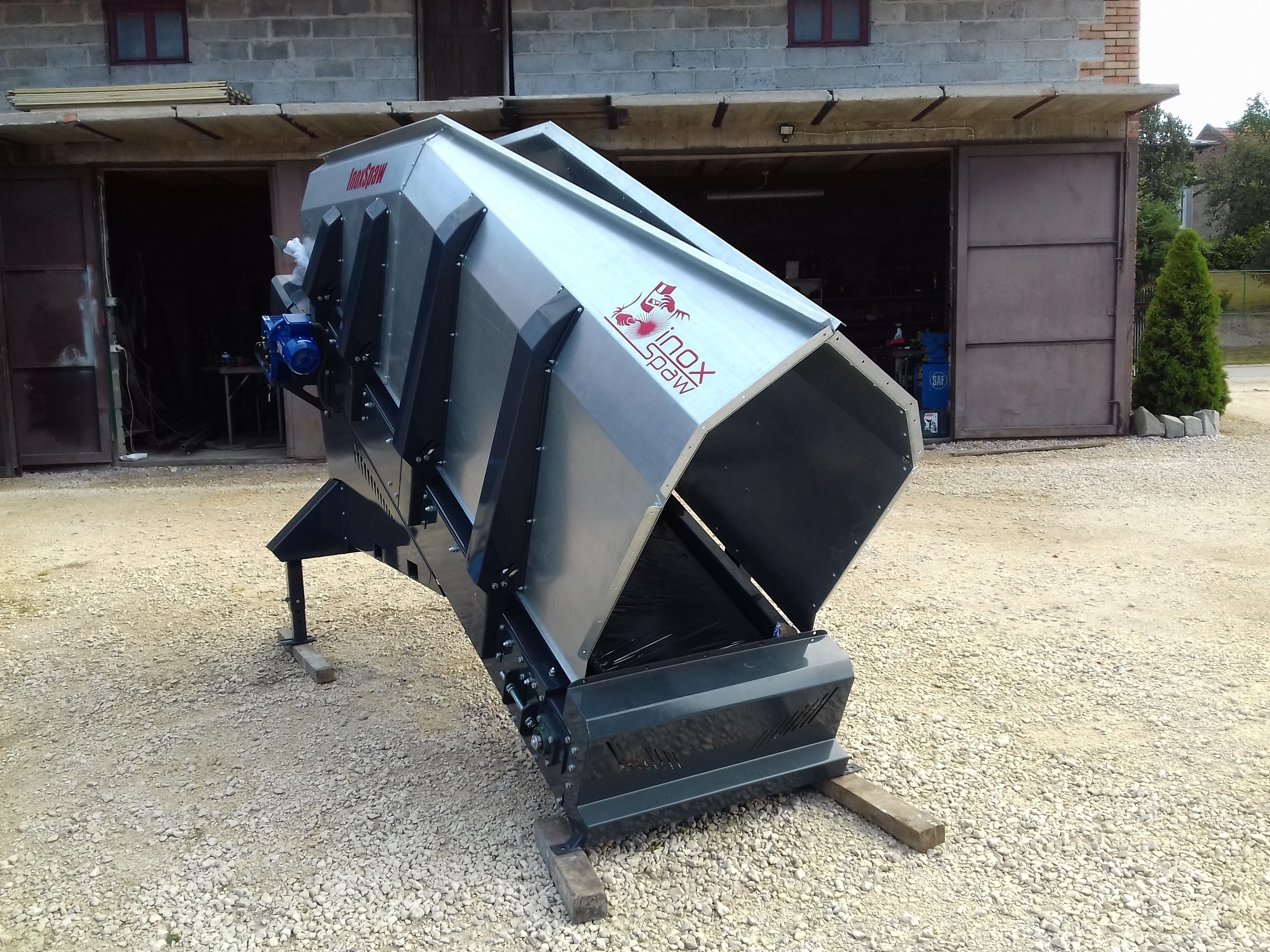 Kosz przyjęciowy T800 receiving hopper bunkier zasypowy — zdjęcie 9