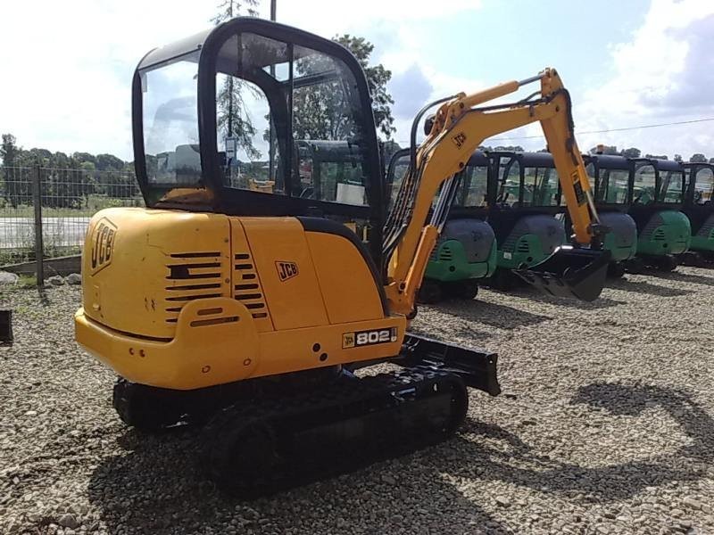 JCB 802 Super - rocznik: 2003 - minikoparka — zdjęcie 2
