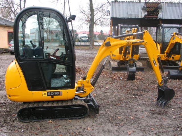 koparkikrakow.pl - JCB 8016 z 2012 roku, 2 sztuki — zdjęcie 5