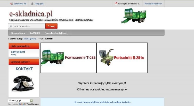 Części do Pras Sipma i Warfama — zdjęcie 4