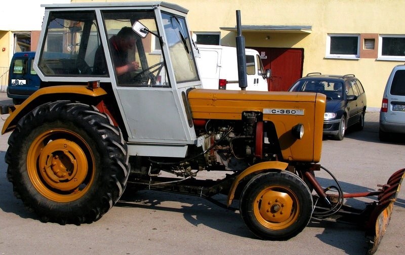 URSUS C-360 + Pług Do Śniegu OKAZJA !!! — zdjęcie 1