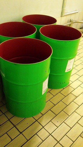 Czyste beczki metalowe 200l po spożywce — zdjęcie 3