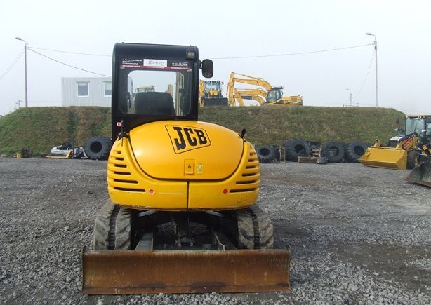 Minikoparka gąsienicowa JCB 8060 z roku 2007 — zdjęcie 6