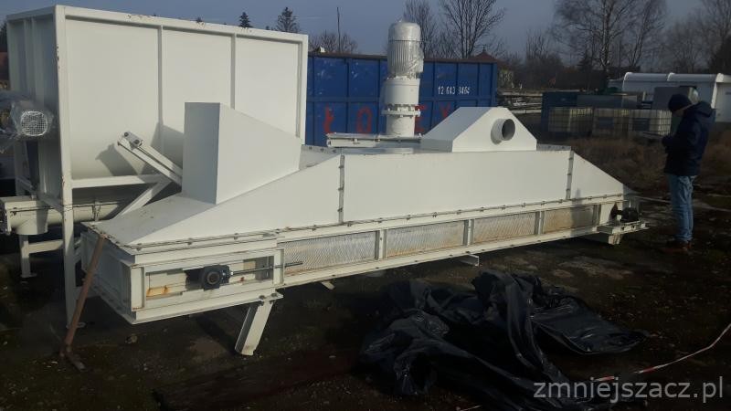 Przenośnik kubełkowy 6m, Zbiornik buforowy z mieszadłem — zdjęcie 1