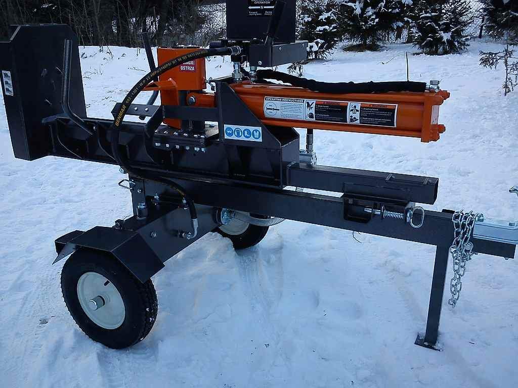 ŁUPARKA HYDRAULICZNA  nacisk 22T, 6,5 kM, max. długość materiału 64 cm — zdjęcie 3
