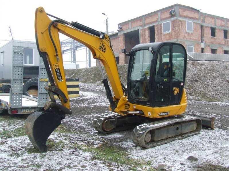 Minikoparka gąsienicowa JCB 8055 RTS z roku 2008., — zdjęcie 1