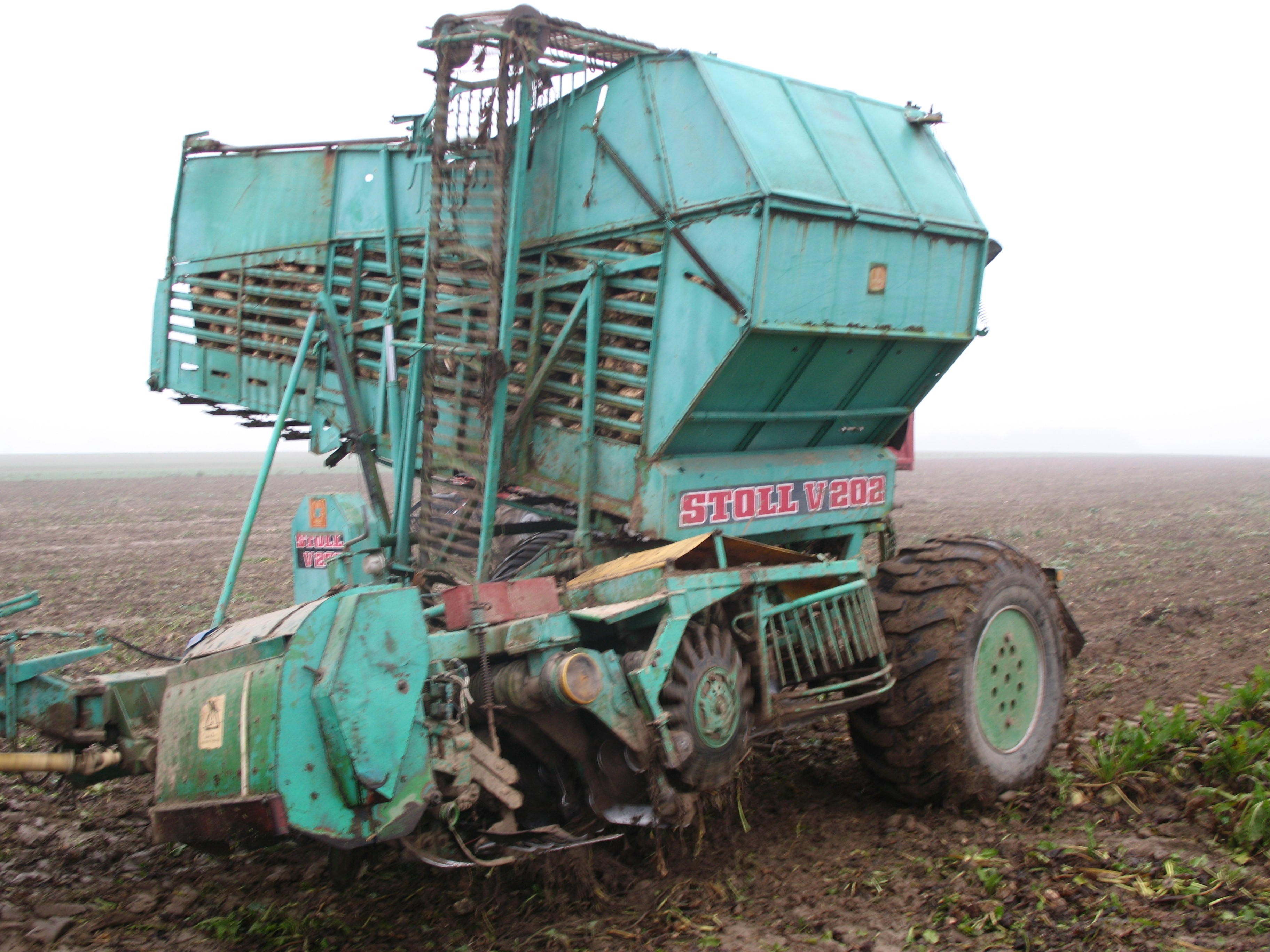 Sprzedam kombajn buraczany Stoll V202 — zdjęcie 4