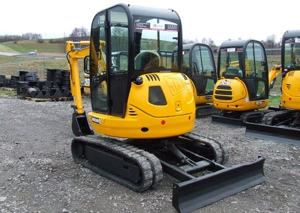 Minikoparka JCB 8030 ZTS z roku 2007.,., — zdjęcie 2
