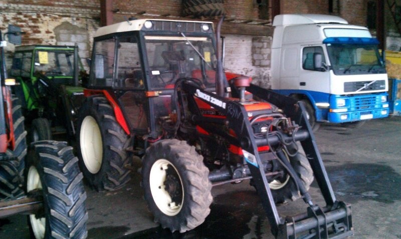 Zetor 7245+tur Quicke 2300E, 1989,prasy,opony!!! — zdjęcie 1