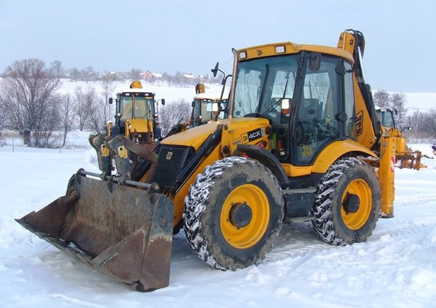 koparko ładowarka JCB 4CX Sitemaster z roku 2009. — zdjęcie 1