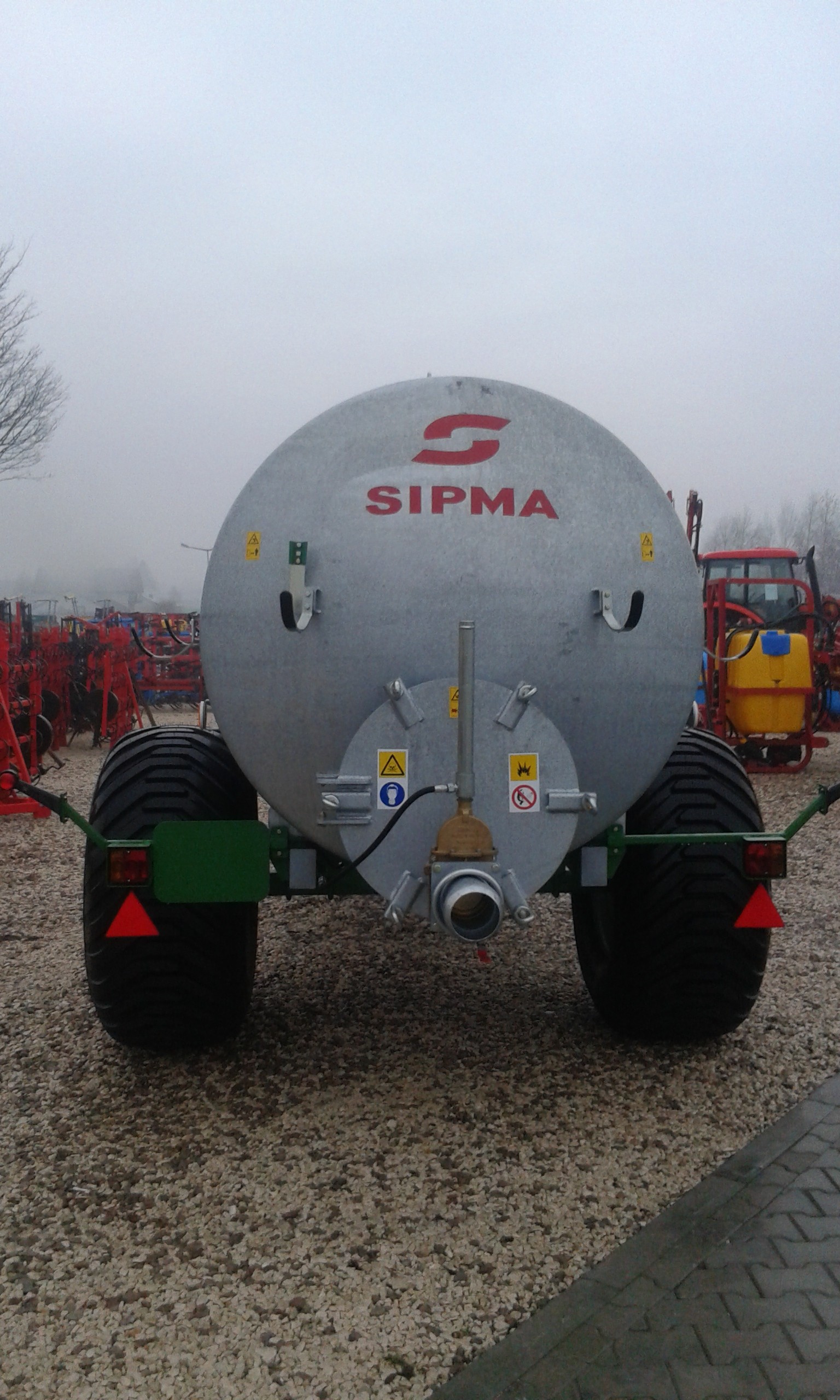Wóz asenizacyjny beczkowóz 6600l SIPMA WA600 DELFIN — zdjęcie 5