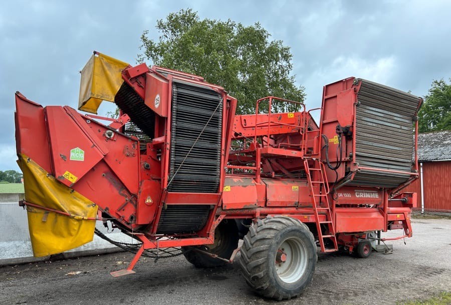 Grimme DR1500 – Kombajn do zbioru ziemniaków — zdjęcie 4