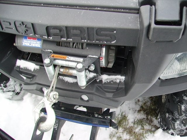 QAD POLARIS SPORTSMAN 700 PŁUG DO ŚNIEGU — zdjęcie 6