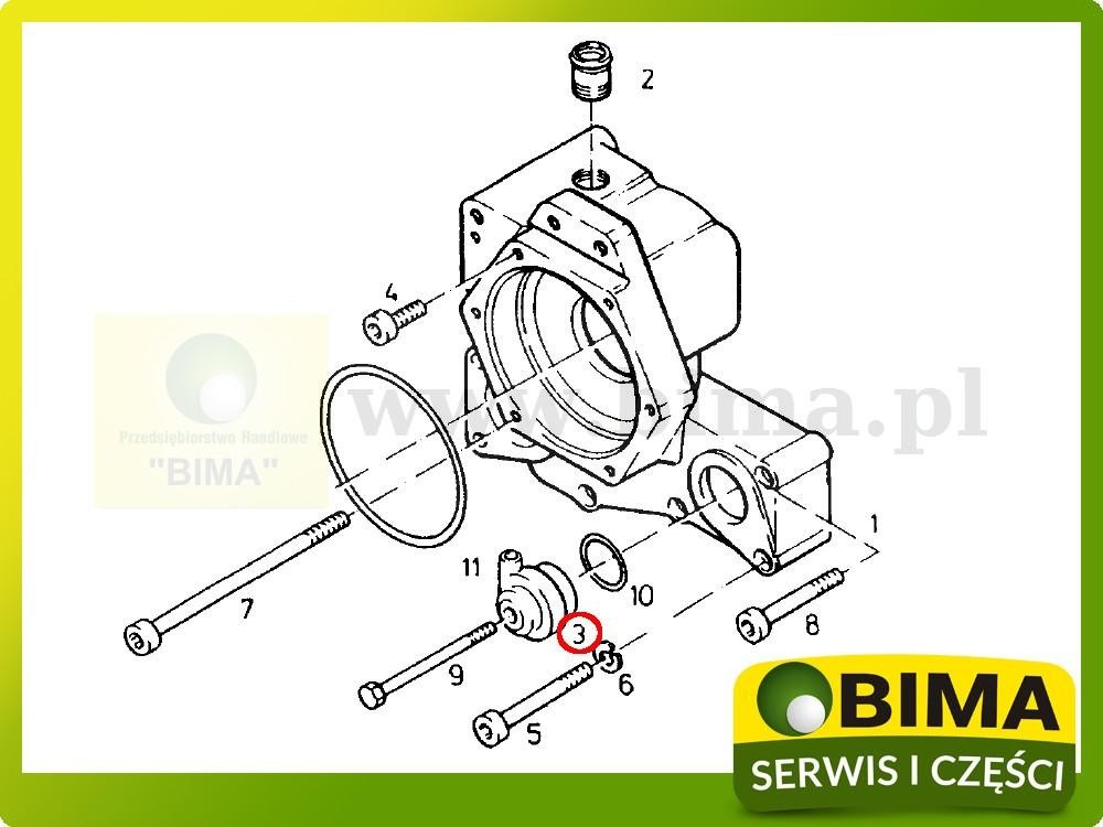 Zawór odpowietrznik Fendt Farmer 307,308,309,310,311 — zdjęcie 3
