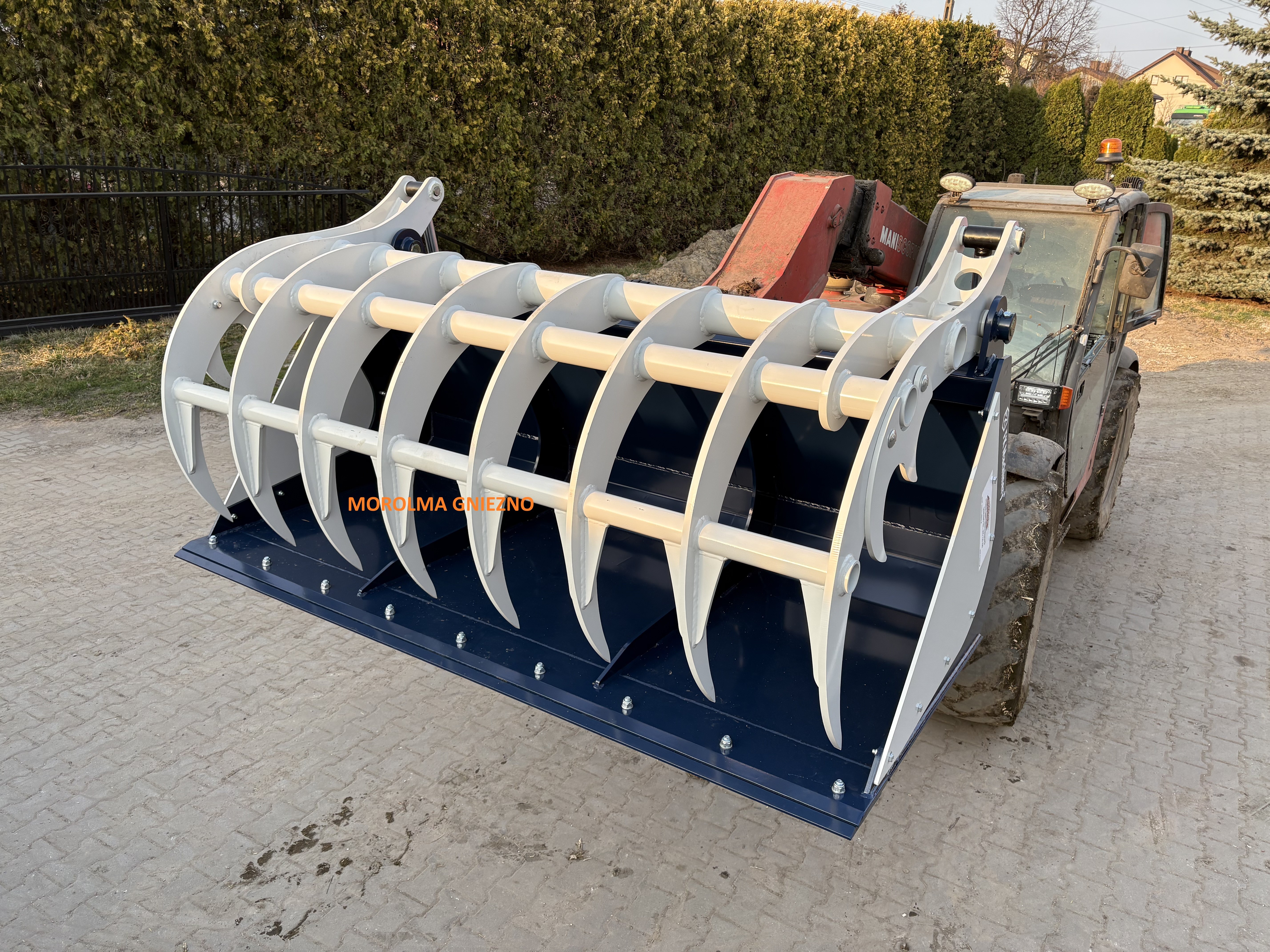 HIT Łyżka z dociskiem łyżkokrokodyl szufla GOLIAT FK MACHINERY 1116kg  — zdjęcie 1