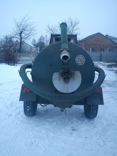 Wóz asenizacyjny beczka Meprozet 2300 l, 1996 rok — zdjęcie 2