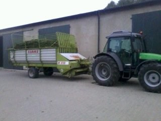 Sprzedam przyczepę samozbierającą Claas — zdjęcie 1