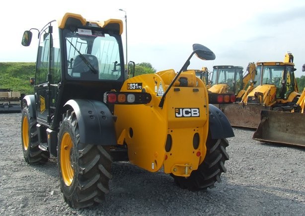 Ładowarka teleskopowa JCB 531-70 z roku 2011 NOWA — zdjęcie 3