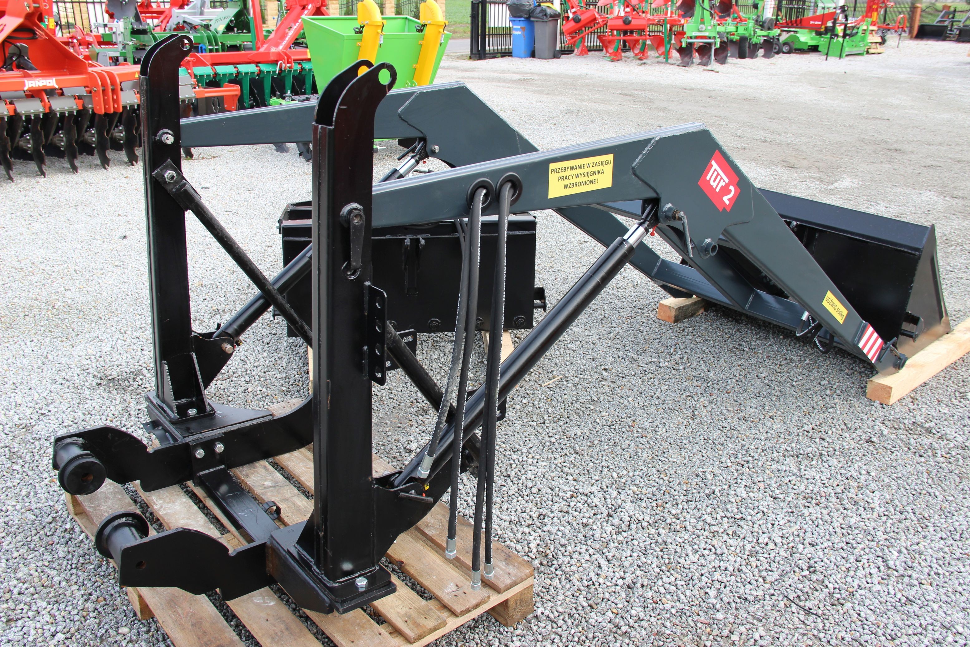 Tur ładowacz czołowy hydrauliczny III ursus c360 c 330 MF 255 T-25 — zdjęcie 4