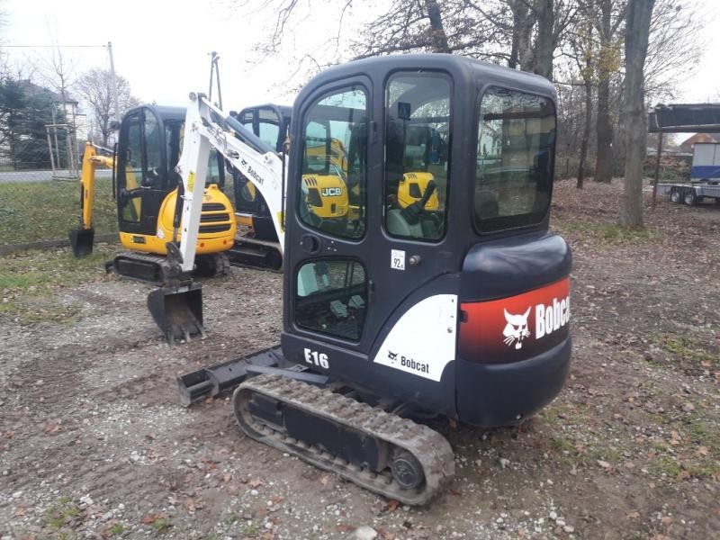 Bobcat E16 2014 rok - mini koparka — zdjęcie 4