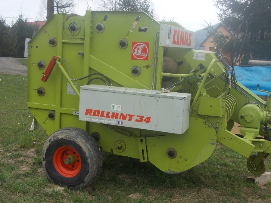 Prasa rolująca, zwijająca Claas Rollant 34 -idealny stan 90x120 - 2szt — zdjęcie 1