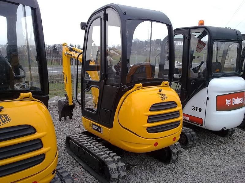 JCB 8018 - rocznik: 2007 - minikoparka — zdjęcie 3