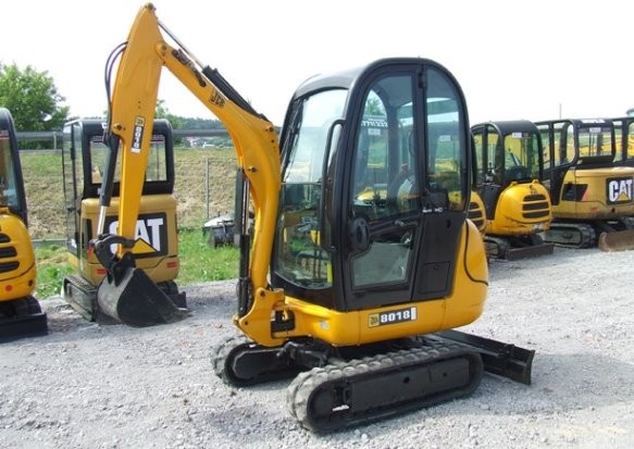 Minikoparka gąsienicowa JCB 8018