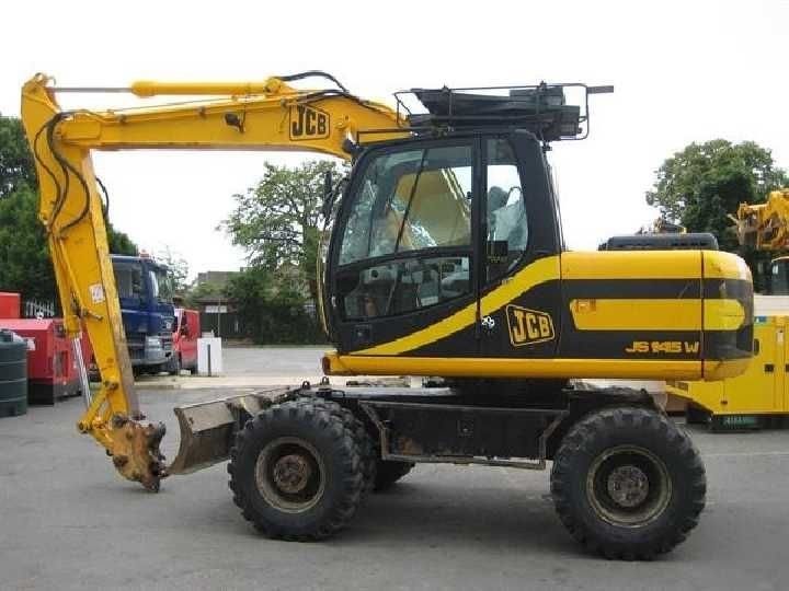 Koparka Kołowa JCB JS145w 2002rok;15,1t.