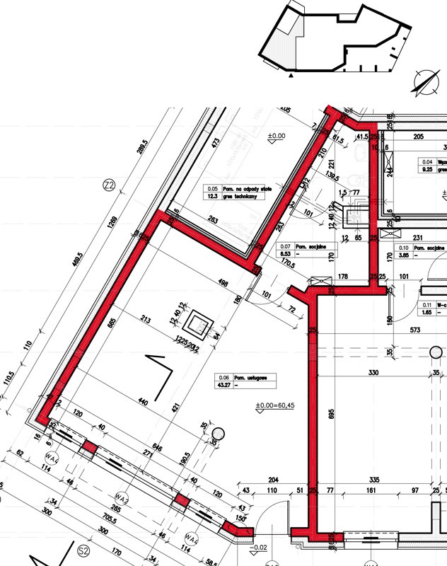 Wynajmę lokal usługowy Piła CENTRUM ul. Kolbe — zdjęcie 6