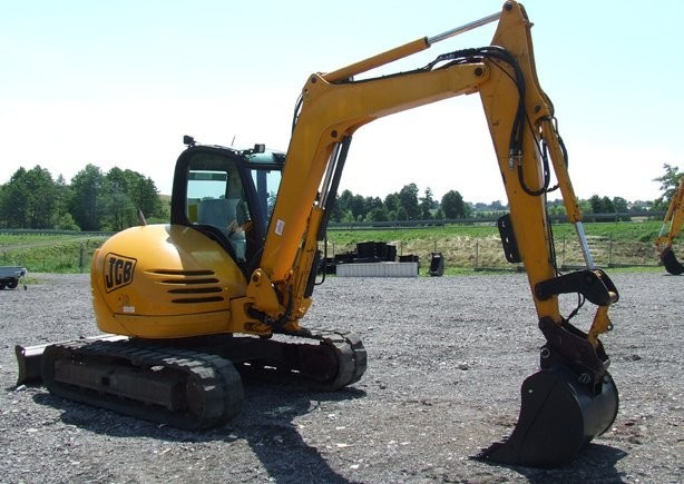 Midikoparka gąsienicowa JCB 8080 ZTS z roku 2007 — zdjęcie 3