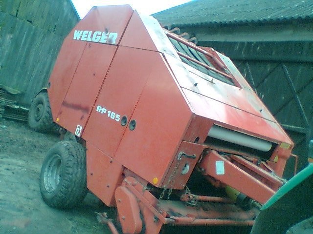 Prasa belująca Welger RP165 siatka/sznurek, pasowa