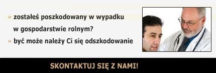 Odszkodowanie za wypadek w rolnictwie